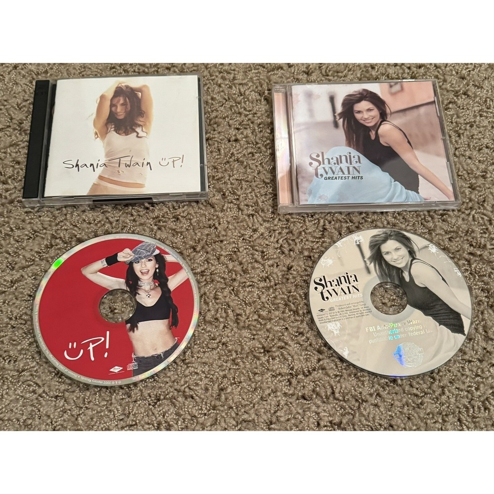 Shania Twain-Country Music CDs Lot‎ of 3